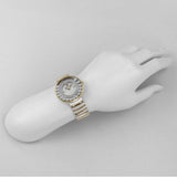 Swarovski Lovely Crystals Mother of Pearl Dial Two Tone Steel Strap Watch for Women - 1187022 Buy Now By Swarovski