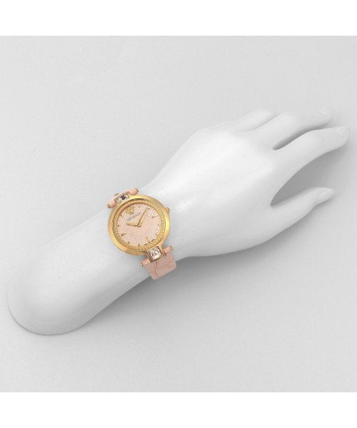 Versace Olympo Quartz White Dial Beige Leather Strap Watch for Women - VAN050016 Buy Now By Versace