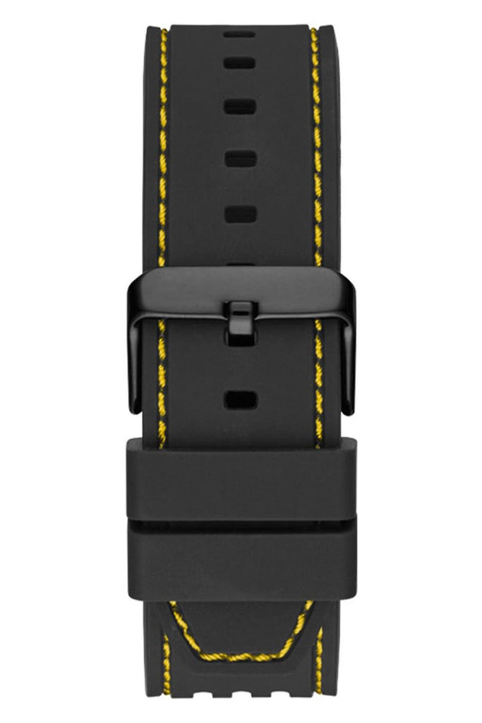 Guess Phoenix Chronograph Black Dial Black Rubber Strap Watch for Men - GW0499G2 Buy Now By Guess