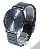 Coach Charles Blue Dial Blue Mesh Bracelet Watch for Men - 14602146 Buy Now By Coach