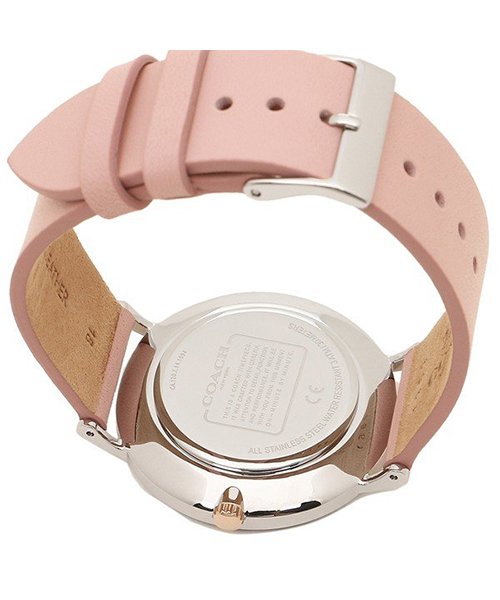 Coach Perry Mother of Pearl Pink Dial Pink Leather Strap Watch for Women - 14503244 Buy Now By Coach