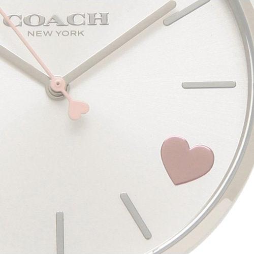 Coach Perry Silver Dial Pink Leather Strap Watch for Women - 14503516 Buy Now By Coach