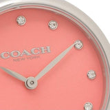 Coach Park Pink Dial Pink Leather Strap Watch for Women - 14503536 Buy Now By Coach