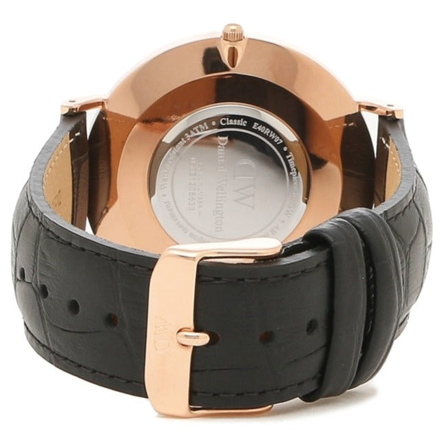 Daniel Wellington Classic Reading White Dial Black Leather Strap Watch For Men - DW00100014 Buy Now By Daniel Wellington