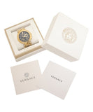 Versace V-Race Quartz Black Dial Gold Steel Strap Watch For Men - VEBV00519 Buy Now By Versace