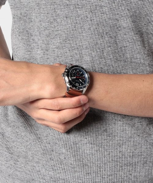 Coach Kent Chronograph Blue Dial Brown Leather Strap Watch for Men - 14602560 Buy Now By Coach