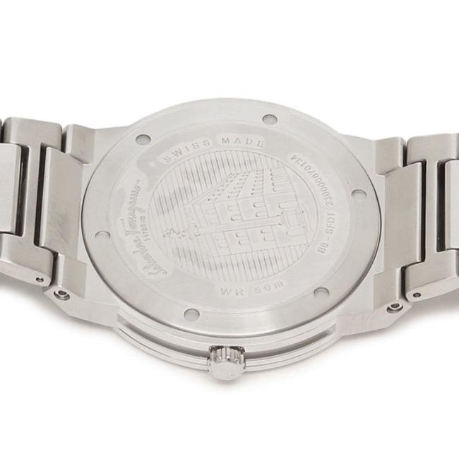 Salvatore Ferragamo F-80 Classic Silver Dial Silver Steel Strap Watch for Men - SFDT02223 Buy Now By Salvatore Ferragamo