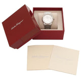 Salvatore Ferragamo F-80 Classic Silver Dial Silver Steel Strap Watch for Men - SFDT02223 Buy Now By Salvatore Ferragamo