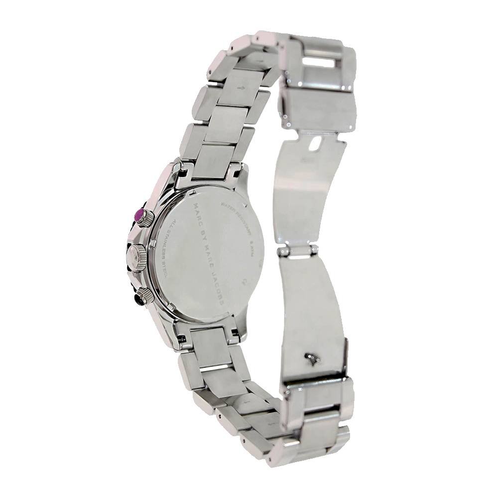 Marc Jacobs Rock Chronograph Silver Dial Silver Steel Strap Watch for Men - MBM5029 Buy Now By Marc Jacobs