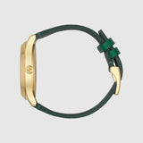 Gucci G Timeless Bee Green Dial Green Leather Strap Watch For Women - YA1264065 Buy Now By Gucci