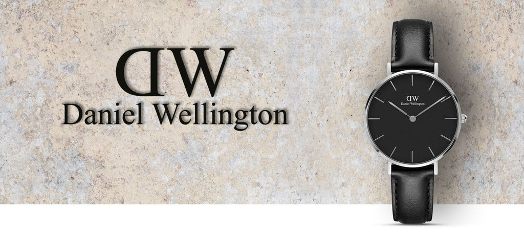 Daniel Wellington Petite Sheffield Black Dial Black Leather Strap Watch For Women - DW00100180 Buy Now By Daniel Wellington