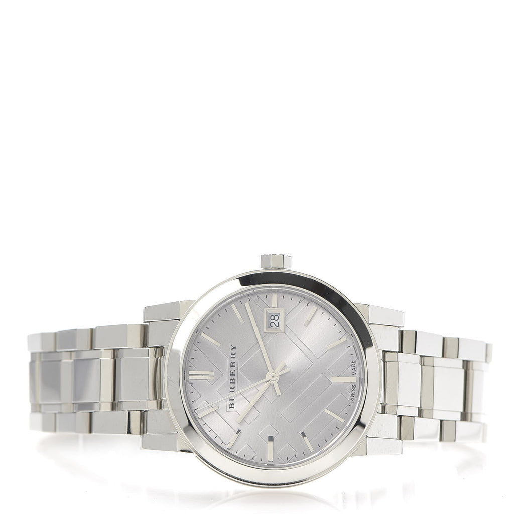 Burberry The City Silver Dial Silver Steel Strap Watch for Women - BU9143 Buy Now By Burberry