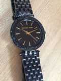 Michael Kors Darci Black Dial Black Steel Strap Watch for Women - MK3337 Buy Now By Michael Kors