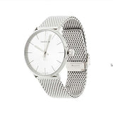 Calvin Klein White Dial Silver Mesh Bracelet Watch for Women - K8M21126 Buy Now By Calvin Klein