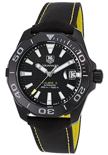 Tag Heuer Aquaracer Black Dial Watch for Men - WAY211A.FC6362 Buy Now By Tag Heuer