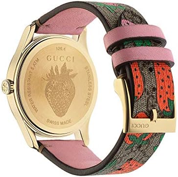 Gucci G Timeless Brown Dial Brown Leather Strap Watch For Women - YA1264133 Buy Now By Gucci