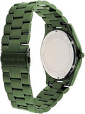Michael Kors Slim Runway Quartz Black Dial Green Steel Strap Watch For Men - MK8715 Buy Now By Michael Kors