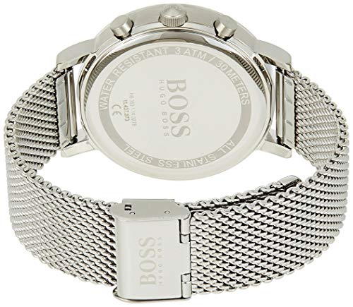 Hugo Boss Spirit Brown Dial Silver Mesh Bracelet Watch for Men - 1513694 Buy Now By Hugo Boss