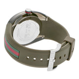 Gucci Sync XXL Quartz Brown Dial Brown Leather Strap Watch For Men - YA137106 Buy Now By Gucci