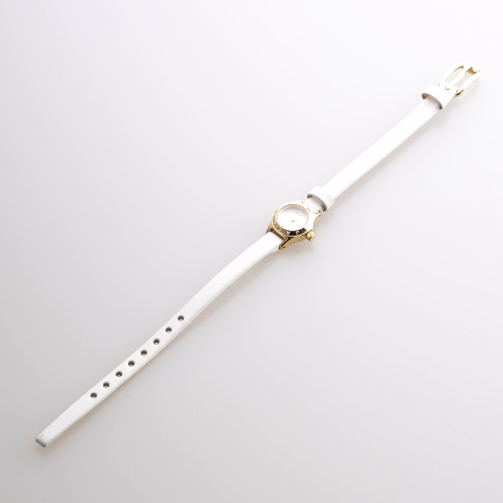 Marc Jacobs Blade White Dial White Leather Strap Watch for Women - MBM1344 Buy Now By Marc Jacobs