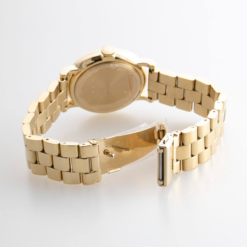 Marc Jacobs Baker Dexter Black Dial Gold Steel Strap Watch for Women - MBM3421 Buy Now By Marc Jacobs