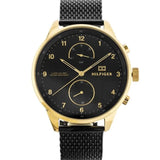 Tommy Hilfiger Chase Quartz Black Dial Black Mesh Bracelet Watch for Men - 1791580 Buy Now By Tommy Hilfiger