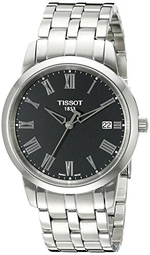 Tissot T Classic Dream Black Dial Silver Steel Strap Watch for Men - T033.410.11.053.01 Buy Now By Tissot