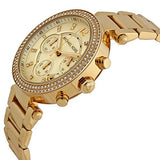 Michael Kors Parker Gold Dial Gold Steel Strap Watch for Women - MK5354 Buy Now By Michael Kors