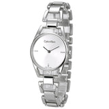 Calvin Klein Dainty Diamonds Silver Dial Sliver Steel Strap Watch for Women - K7L2314T Buy Now By Calvin Klein