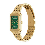 Fossil Raquel Three Hand Date Green Dial Gold Steel Strap Watch For Women - ES5341 Buy Now By Fossil