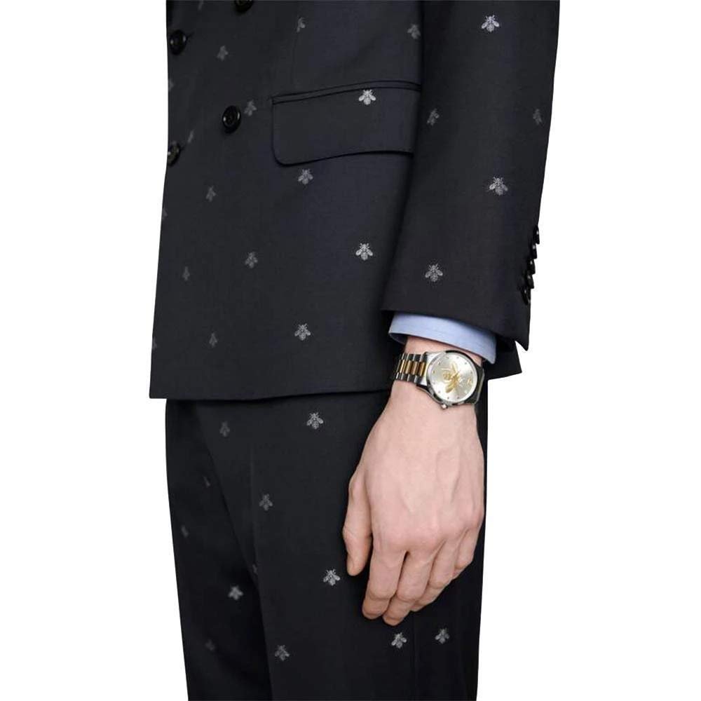 Gucci G Timeless Silver Dial Two Tone Steel Strap Watch For Women - YA1264131 Buy Now By Gucci