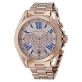 Michael Kors Bradshaw Chronograph Rose Gold Dial Rose Gold Steel Strap Watch For Women - MK6321 Buy Now By Michael Kors