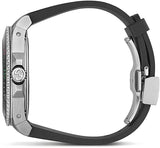 Gucci Dive Quartz Kingsnake Black Dial Black Rubber Strap Watch For Men - YA136217 Buy Now By Gucci