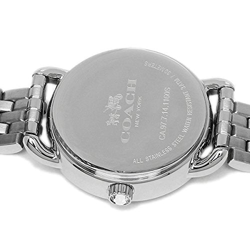 Coach Delancey Mother of Pearl Dial Silver Steel Strap Watch for Women - 14502477 Buy Now By Coach