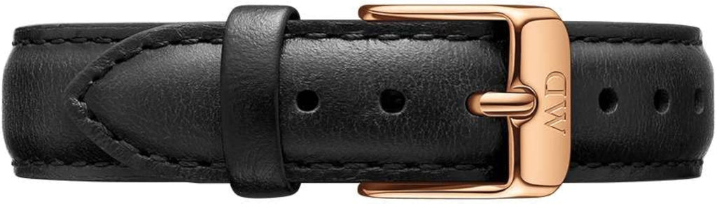 Daniel Wellington Petite Sheffield White Dial Black Leather Strap Watch For Women - DW00100174 Buy Now By Daniel Wellington