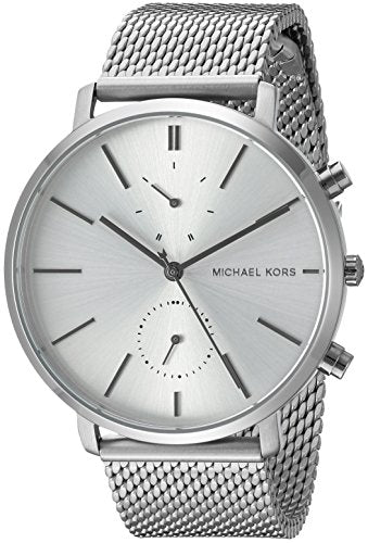 Michael Kors Jaryn Silver Dial Silver Mesh Bracelet Watch for Men - MK8541 Buy Now By Michael Kors