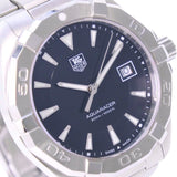 Tag Heuer Aquaracer Quartz Black Dial Silver Steel Strap Watch for Men - WAY1110.BA0928 Buy Now By Tag Heuer