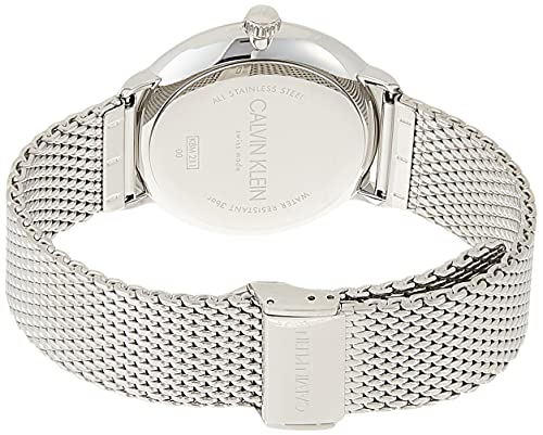 Calvin Klein High Noon Quartz Blue Dial Silver Mesh Bracelet Watch for Men - K8M2112N Buy Now By Calvin Klein