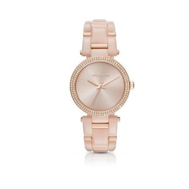 Michael Kors Delray Rose Gold Dial Rose Gold Steel Strap Watch for Women - MK4322 Buy Now By Michael Kors
