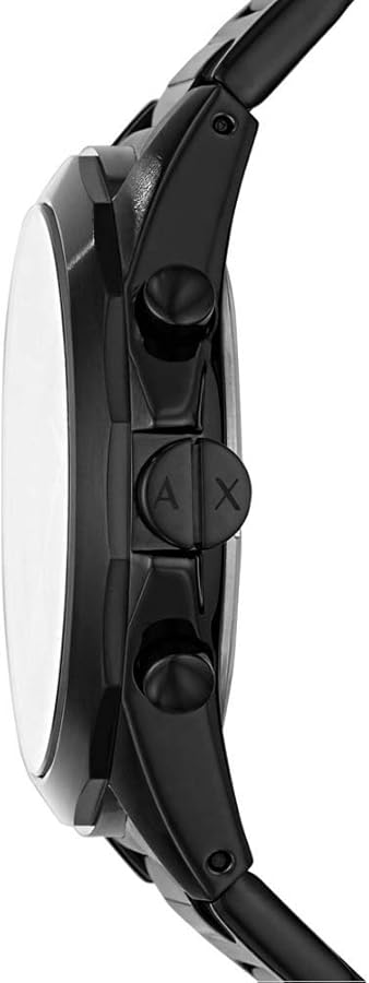 Armani Exchange Drexler Chronograph Black Dial Black Steel Strap Watch For Men - AX2639 Buy Now By Armani Exchange