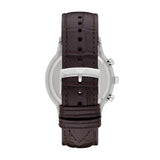 Emporio Armani Renato Chronograph Black Dial Brown Leather Strap Watch For Men - AR2482 Buy Now By Emporio Armani