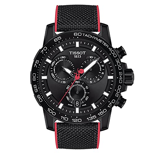 Tissot Supersport Chrono Giro D'Italia Black Dial Black Nylon Strap Watch for Men - T125.617.37.051.00 Buy Now By Tissot