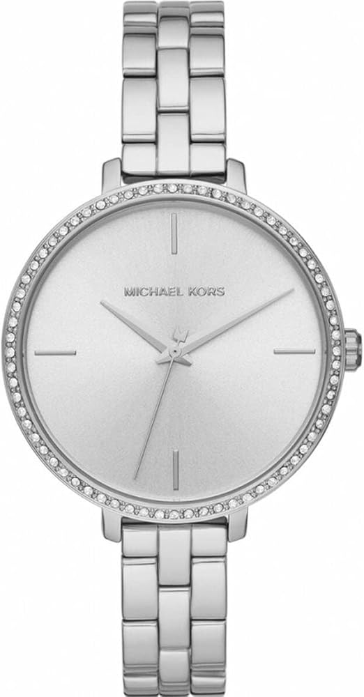 Michael Kors Charley Quartz Silver Dial Silver Steel Strap Watch for Women - MK4398 Buy Now By Michael Kors