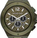 Michael Kors Lennox Chronograph Green Dial Green Steel Strap Watch For Men - MK9103 Buy Now By Michael Kors