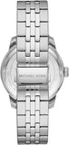 Michael Kors Cunningham Multifunction Black Dial Silver Steel Strap Watch For Men - MK7156 Buy Now By Michael Kors