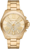 Michael Kors Wren Chronograph Gold Dial Gold Steel Strap Watch For Men - MK8928 Buy Now By Michael Kors