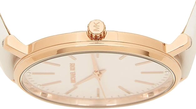 Michael Kors Pyper Quartz White Dial White Leather Strap Watch For Women - MK2800 Buy Now By Michael Kors
