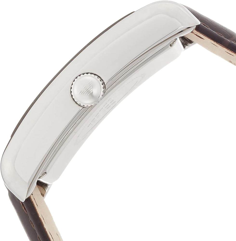 Emporio Armani Classic Brown Dial Brown Leather Strap Watch For Men - AR1605 Buy Now By Emporio Armani