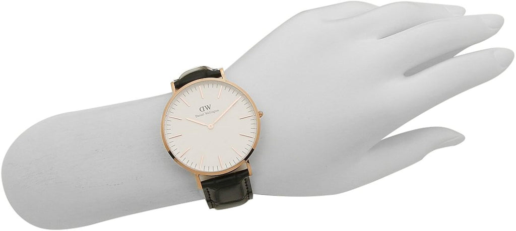 Daniel Wellington Classic Reading White Dial Black Leather Strap Watch For Men - DW00100014 Buy Now By Daniel Wellington