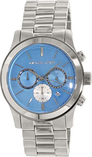 Michael Kors Runway Quartz Blue Dial Silver Steel Strap Watch For Women - MK5953 Buy Now By Michael Kors